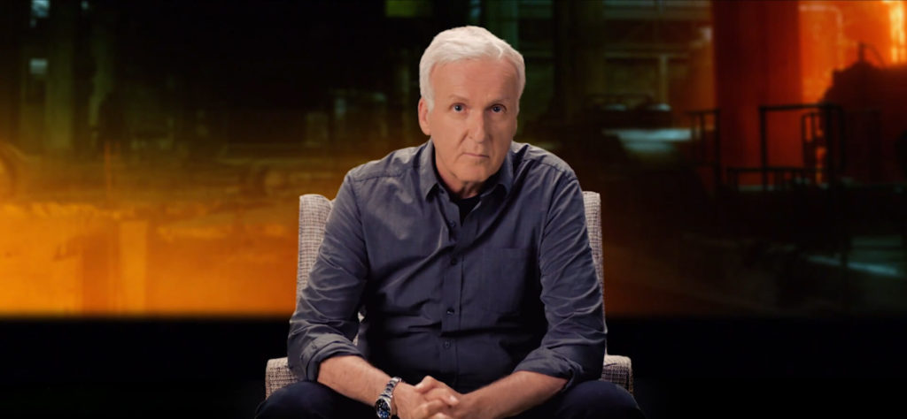 James Cameron teaches directing Masterclass